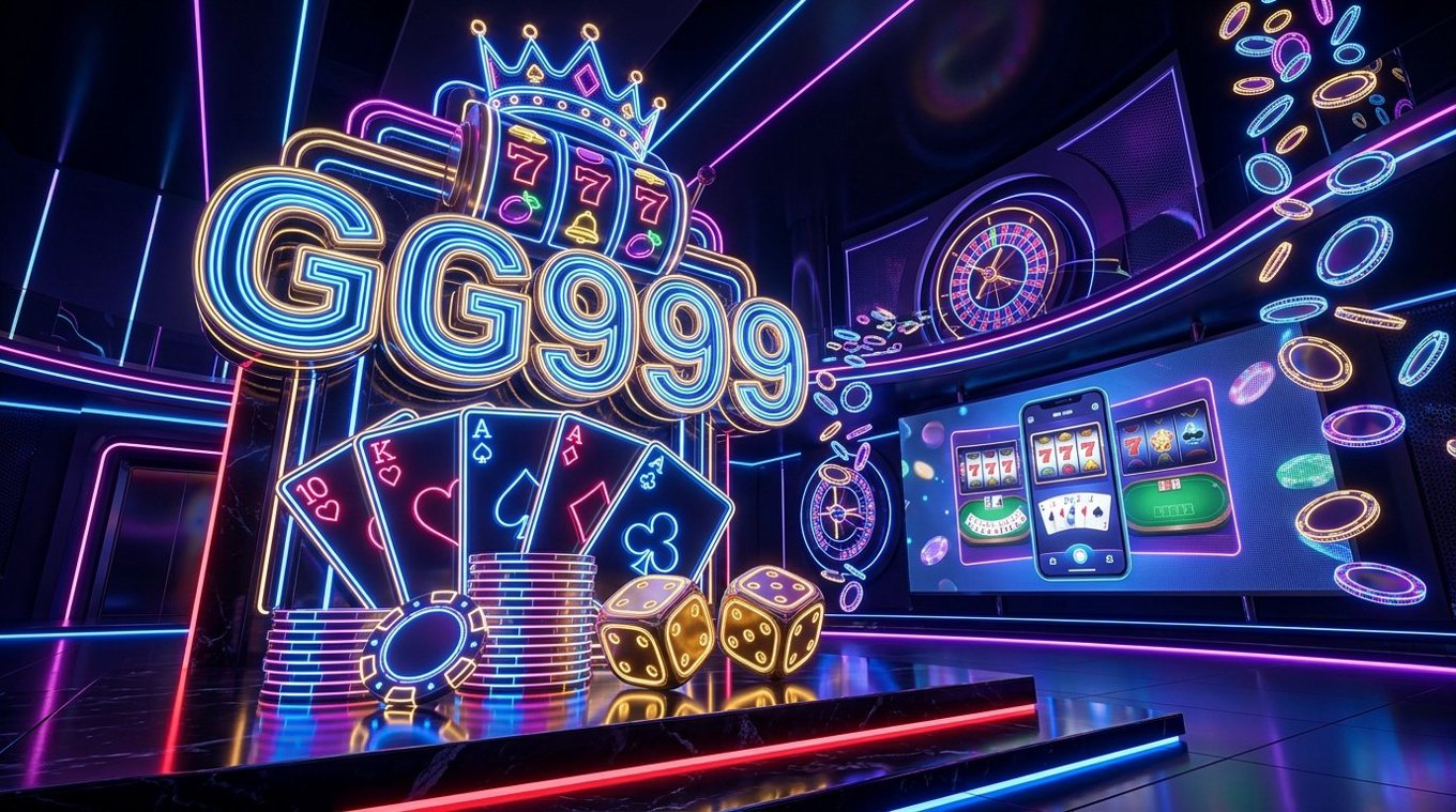 Kartu hadiah absen harian dan bonus deposit pertama di GG999